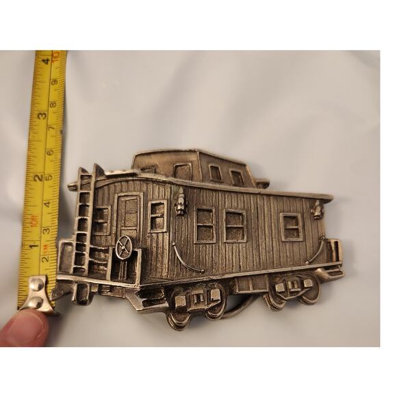 79' Caboose Belt Buckle Limited Edition Great American Chicago Train #271 - Picture 5 of 6